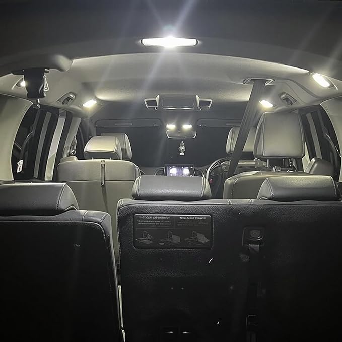 EASY EAGLE LED Interior Car Lights for Honda-Pilot-2016-2022: 15 Piece Kit White LED Light Bulbs - Super Bright 6000K + Install Tool