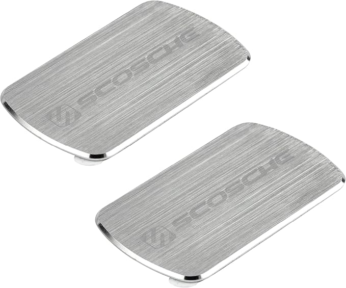 Scosche MPQ5RKi-2PKBP0 MagicPlate Replacement Plate Kit for Scosche MagicMount Magnetic Mount, Non-Magnetic and Charge Mounting Systems