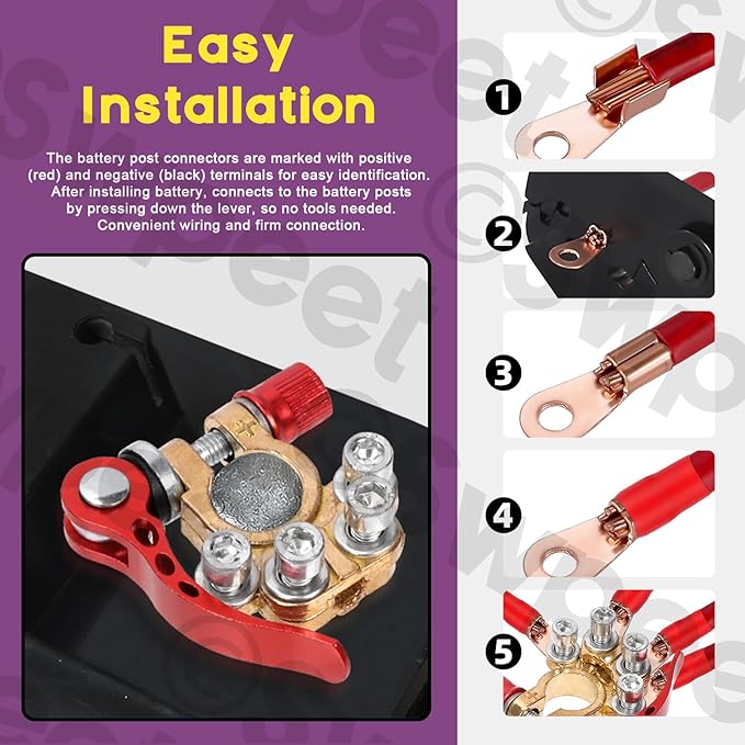 Battery Terminal Connector Kit