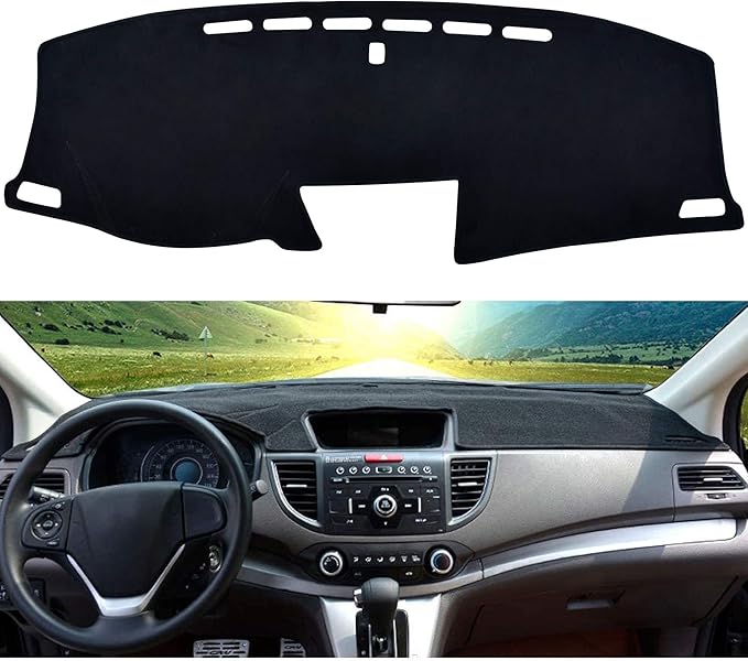 SPEEDWOW Dashboard Dash Board Cover Mat Carpet Compatible with 2012-2016 Honda CRV