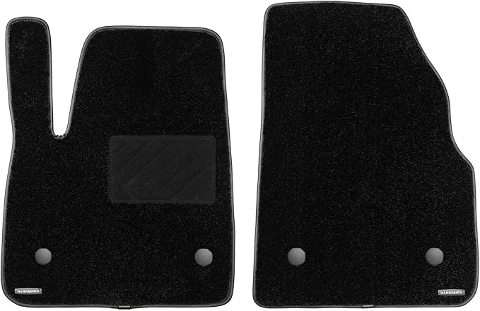 WENNEBIRD Superior Carpet Front Row Floor Mats for 2019-2025 Chevrolet Blazer (Excludes EV), 0.6-Inch Ultra-Thick, Noise-Reducing, All-Weather Waterproof Anti-Slip – 2-Pc Set