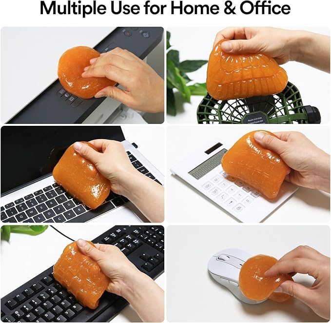 PULIDIKI Car Cleaning Gel Putty Auto Detailing Tools Interior Cleaner Slime Car Accessories Christmas Stocking Stuffers Gifts for Women Men Teens Mom Dad White Elephant Gifts for Adults