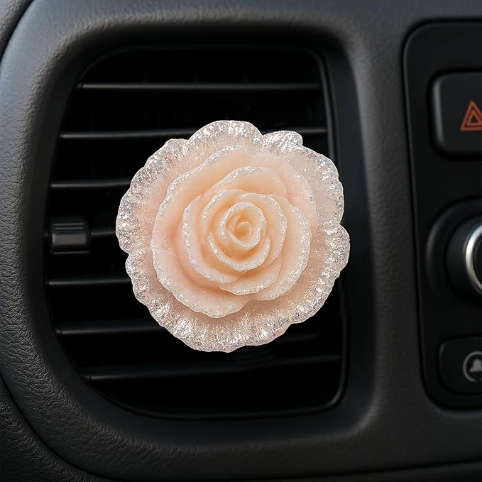 4PCS Flowers Car Smell Good Air Freshener Vent Clip for Women,Automotive Car Scents Vent Air Freshener for Vehicles,Auto Scent Air Fresheners for Cars