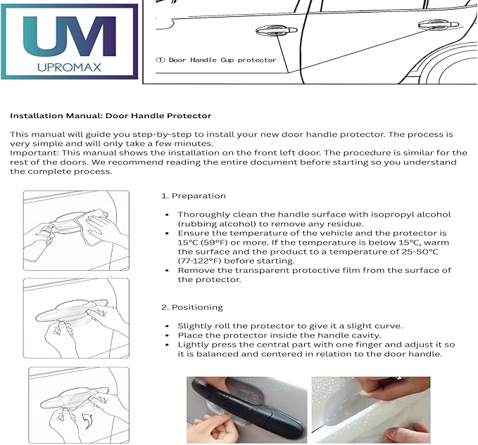 Door Handle Paint Protector