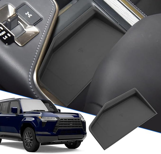 SXCY for 2024 2025 Lexus GX Accessories 2024 2025 GX550 Wireless Charging Protective Mats 2024 2025 GX Accessories Center Console Inserts Liner Anti-Slip Anti-Dust Waterproof Mats