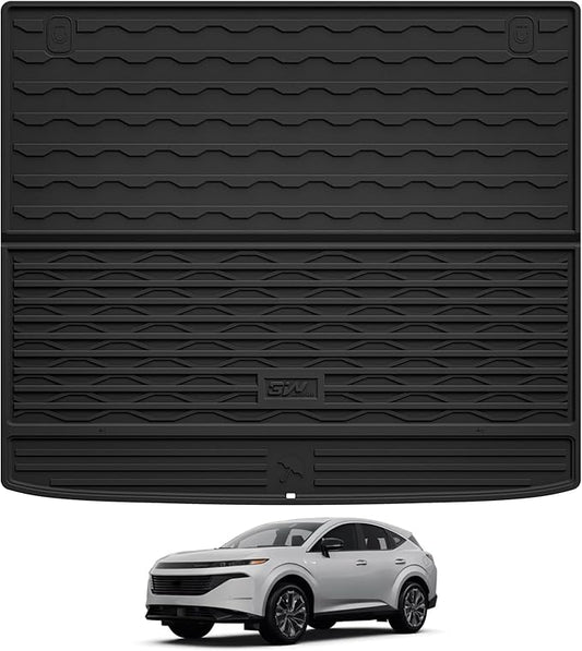 3W Cargo Liner for Nissan Murano 2025, Custom Fit All Weather TPE Non-Slip Heavy Duty Trunk Mat for Murano, Black