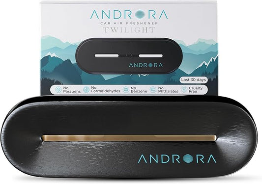 Twilight Car Air Freshener Vent Clip – Minimalist & Premium Design – Long-Lasting 30-Day Scent – Cruelty-Free – Third-Party Tested for REACH & CA Prop 65 Safety – Odor Eliminator for Cars