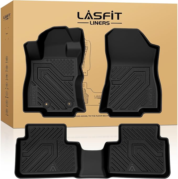 LASFIT Floor Mats for Subaru Forester 2026 2025 (Not Fit Hybrid & Wilderness), All Weather TPE Custom Fit Floor Liners for Subaru Forester 2025-2026 Base/Premium/Sport/Limited/Touring Car Mats
