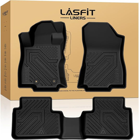 LASFIT Floor Mats for Subaru Forester 2026 2025 (Not Fit Hybrid & Wilderness), All Weather TPE Custom Fit Floor Liners for Subaru Forester 2025-2026 Base/Premium/Sport/Limited/Touring Car Mats