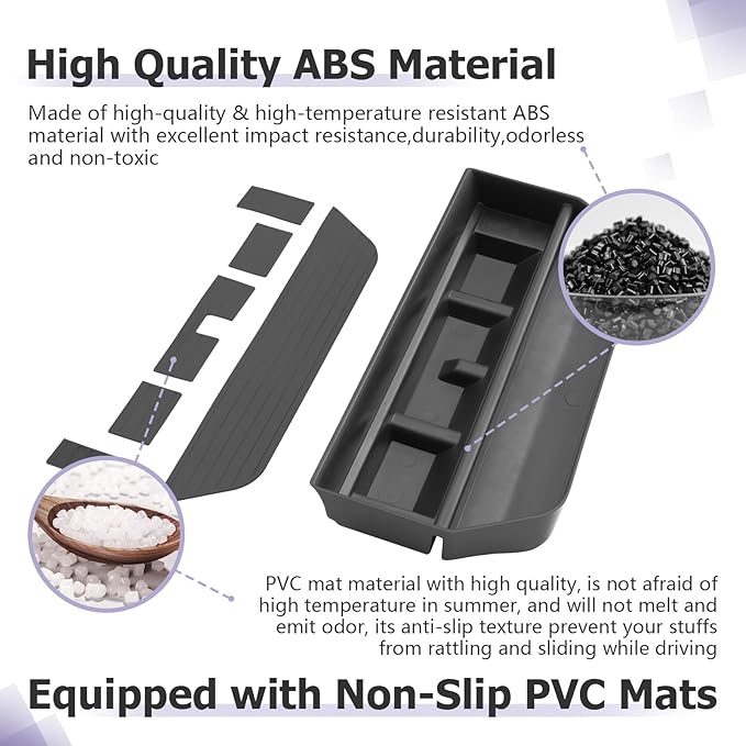 LUWU for 2026 Expedition Dashboard Storage Tray 2025 2026 Ford Expedition Active/Platinum/Tremor/King Ranch 13.2inch Behind Screen Organizer Center Console Dash Tray Expedition 2026 Accessories