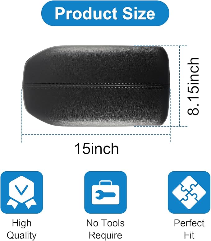 Armrest Cover Center Console Lid for Toyota Rav4 2019-2023, Replace 58920-42010-C0