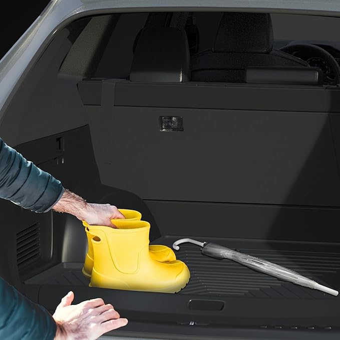 YITAMOTOR Cargo Mat Compatible with 2021 2022 2023 2024 2025 2026 Nissan Rogue No Sport, TPE All Weather Guard Custom Fit Rogue Trunk Liner, Black