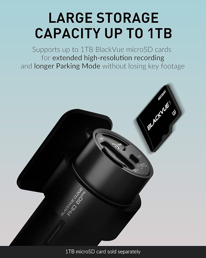 BlackVue DR770X-2CH II 512GB Dash Cam – Dual Full HD Front & Rear, Enhanced Visual Clarity, Fast Boot, USB-C Install, Effortless Video Playback via Wi-Fi, Cloud Remote Access, Smart Parking Mode