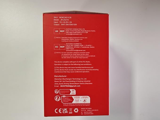 Wireless Car Charger, MOKPR 15W Auto Clamping Car Charger Dash Windshield Air Vent Phone Holder Compatible with iPhone 16 15 14/13/13 Pro/12 pro/12/11/X/8, Samsung S24/S23/S22