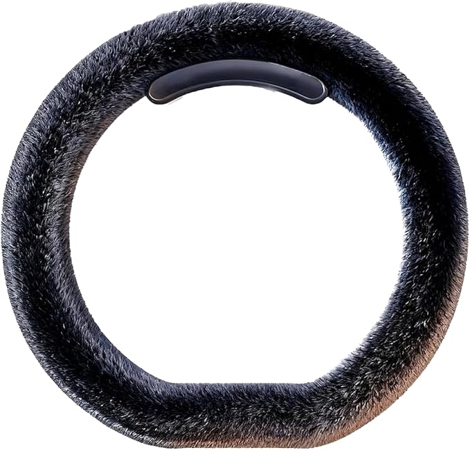 Wireless Heated Steering Wheel Cover, 15-inch Universal Fit, USB-C Fast Charging, Heats Up in 5 Seconds, Non-Slip Steering Wheel Warmer for Cars, Trucks, SUVs, and Winter Driving (Type D / 0 to -20°C)