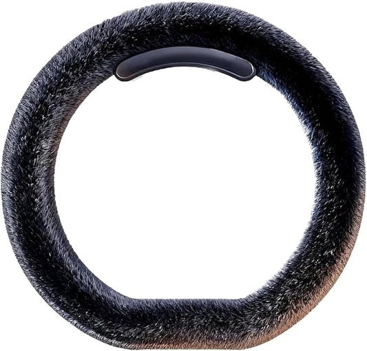 Wireless Heated Steering Wheel Cover, 15-inch Universal Fit, USB-C Fast Charging, Heats Up in 5 Seconds, Non-Slip Steering Wheel Warmer for Cars, Trucks, SUVs, and Winter Driving (Type D / 0 to -20°C)