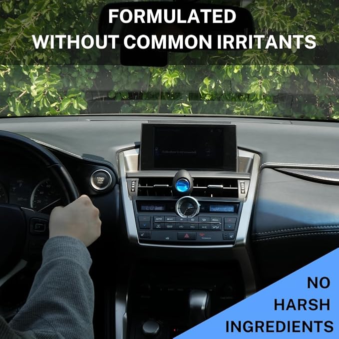 Air Jungles Car Air Freshener Vent Clip 5 Count, Variety Pack – New Car, Ocean, Lavender, Honey Peach, Hawaii Mahalo, 4 ml Each, Long-Lasting Odor Eliminator, Up to 150 Days Freshness for Auto