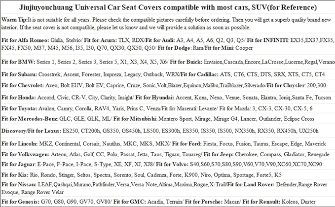 Skysep Crown Full Set Universal Fit 5 Seats Car Surrounded Waterproof Leather Car Seat Covers Protector Adjustable Removable Auto Seat Cushions with 2 Waist Pillows 2 Headrest Pillows (Black-Gold)