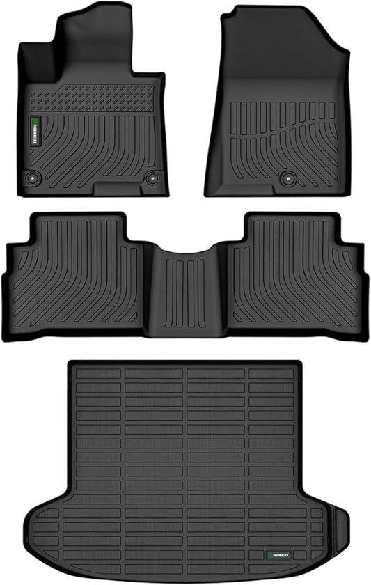 ANBINGO®Fit for Kia Sportage Floor Mats Gasoline 2023-2025 for Kia Sportage Car Mats All Weather Mats for Sportage TPE Car Mat Rugs for Sportage Rubber Trunk Carpet Accessories