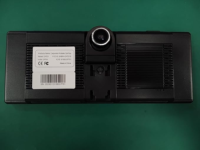 Carpuride 4K W903 Portable Wireless Carplay & Android Auto with Dash Cam - 9.3" HD IPS Screen, 4K Front Camera, Loop Recording, Bluetooth, Mirror Link, GPS, Siri, Dashboard Mounted