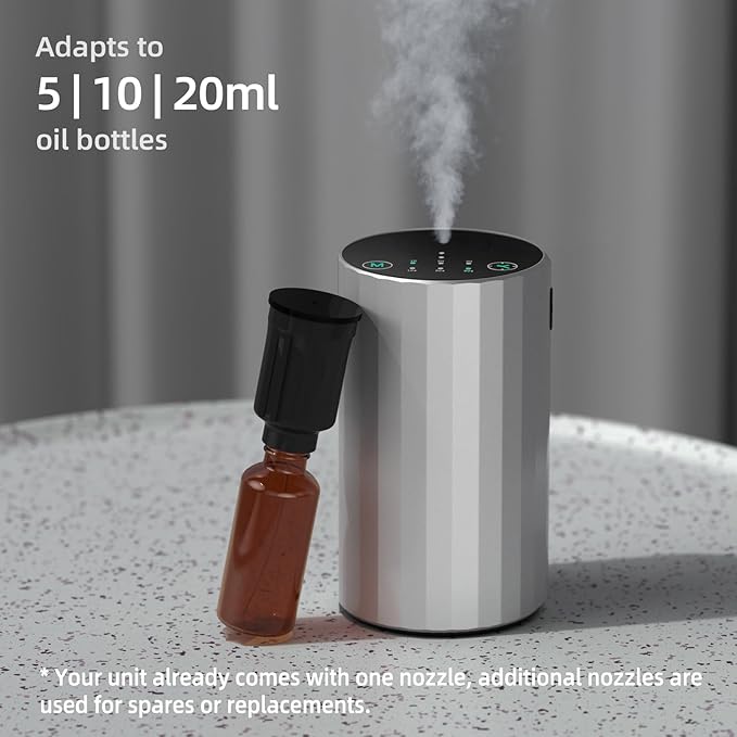 Essential Oil Diffuser Silver