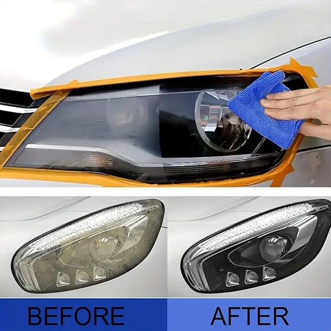 Car Headlight Restoration Kit,Auto Headlight Restoration Kit | Polisher Detailing Repair Cars Trim Rim Bumper Vehicles Interior for Lens Cleaning Scratch Removal Foggy