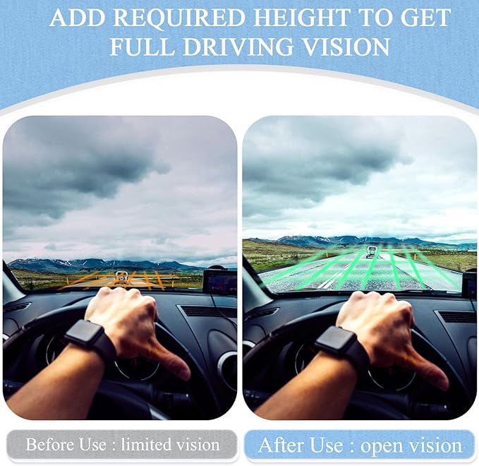 Seat Cushion for Truck Driver, Memory Foam Truck Seat Cushion with Adjustable Strap – Ergonomic Back Support & Sciatica Relief for Long Drives, Semi Truck Accessories, Light Gray