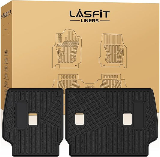 LASFIT Premium Extra Thick Rear Seat Back Covers for Toyota 4Runner 2025 2026 Seat Back Cover | TPE Custom Fit Waterproof 4 Runner 5/7 Seater Second Row Back Seat Backrest Protector Mat Liner