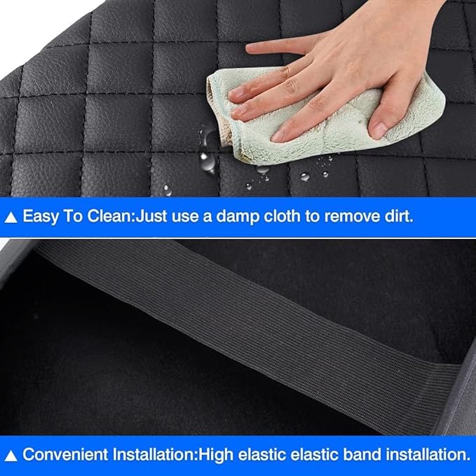 Autorder Center Console Cover for 2015-2020 Ford F150 /2017-2022 F250 F350 F450 /2018-2024 Expedition Accessories Armrest Cover Anti-Scratch Middle Console Pad Armrest Protector(Bucket Seat ONLY)