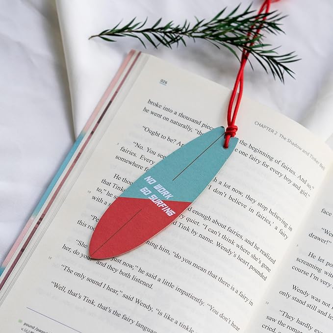 THEDOTS 15 Pack Oriental Gourmet Surfboard Hanging Car Air Fresheners, Detachable Message Cards with Surfing Art, Long-lasting Scent for Car & Home