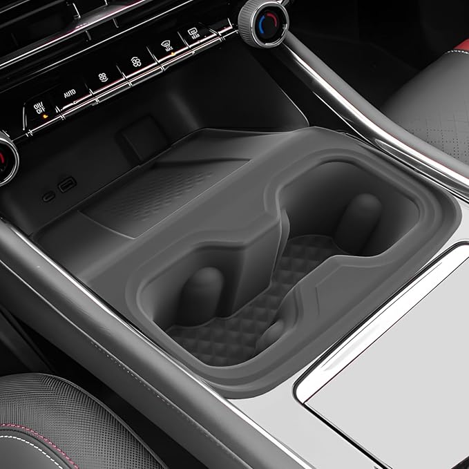 SKTU 2024 2025 2026 Chevy Traverse Console Tray 2024-2026 Traverse Wireless Charging Pad & Cup Holder Pad 2024 2025 2026 Chevy Traverse Accessories Wireless Charging Pad 2025 2026 Traverse Cup Holder