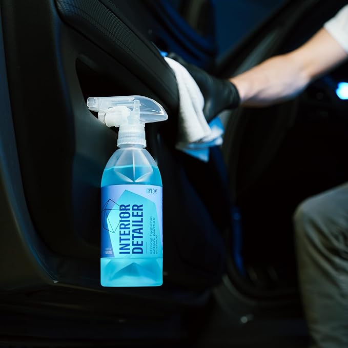 Gyeon Interior Detailer All‑Surface Car Interior Cleaner Safe on Leather Plastic Textiles Vinyl Dashboard Screen Trim Purify Matte Finish No Shine Residue