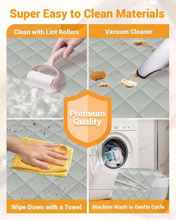 Dog Car Seat Cover, 600D Heavy Durable Dog Seat Cover for Back Seat, 100% Waterproof Scratch Proof Nonslip Dog Hammock for Car with Side Flap, Pet Back Seat Covers for Cars with SeatBelt Gray