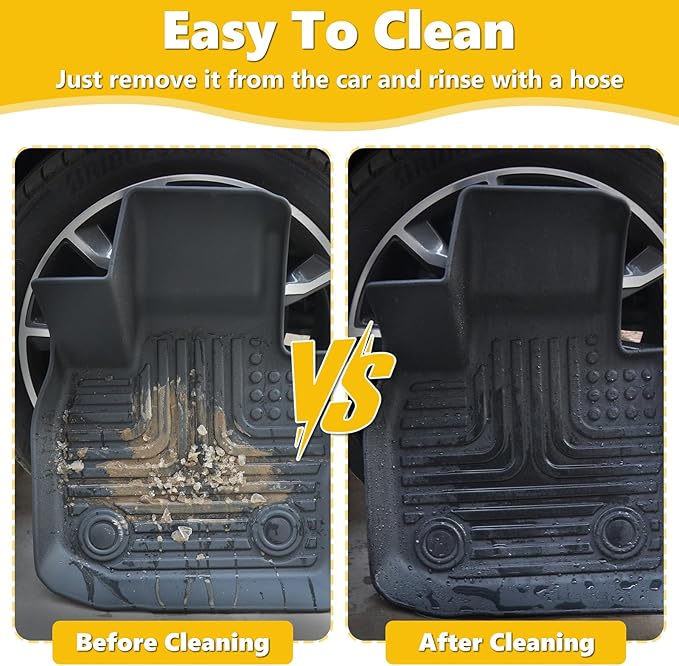 Floor Mats & Cargo Liner for Kia K4 2025 All Weather Automotive TPE Set Anti-Slip Waterproof Floor Liners Accessories (Car Mats+Trunk Mat) Black