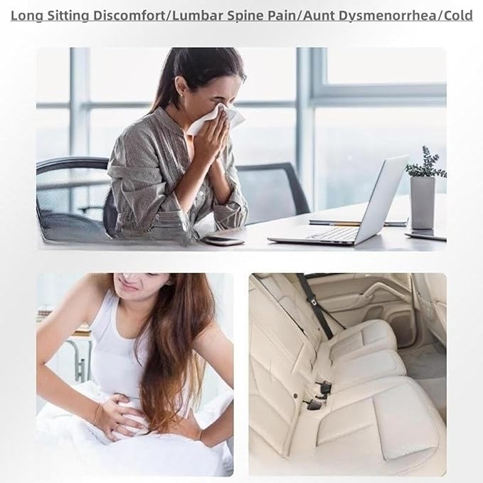 Universal Warm Car seat Cushion Fits Most Cars It is The Warmest Gift for Drivers in Winter,USBport