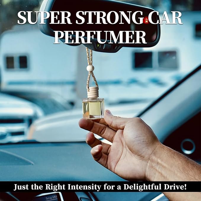 2- Pack Hotel Romance Car Air Freshener Hanging Long Lasting Scent Essential Oil Diffuser Car Perfume Inspired Fragrances for Men and Women by VUTOLLOSA