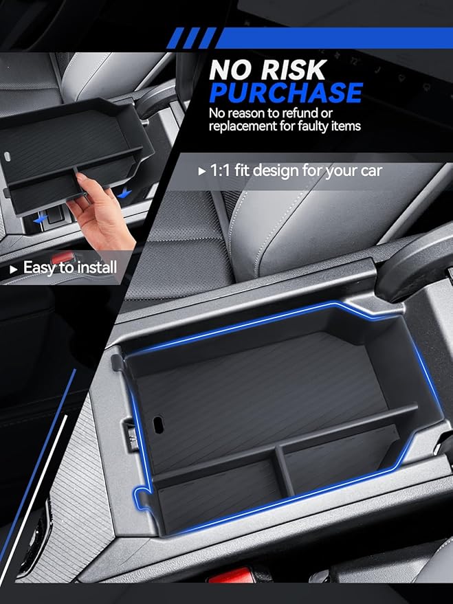 for BMW X3 Center Console Organizer BMW X3 G45 (30 xDrive/M50 xDrive) Accessories Armrest Tray Middle Storage Box Insert Container Durable ABS Plastic