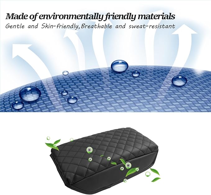 SKTU 2024 2025 2026 Crosstrek Center Console Cover for 2024-2026 Subaru Crosstrek/Impreza Armrest Cover 2024-2026 Crosstrek Wilderness Armrest Pad Subaru Crosstrek 2024 2025 2026 Accessories