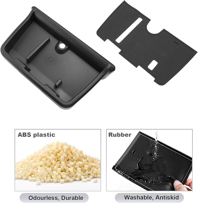 SKTU for 2024 2025 2026 Toyota Grand Highlander Dashboard Organizer 2024 2025 2026 Grand Highlander(Hybrid) Behind Screen Organizer 2024 2025 2026 Grand Highlander Accessories with Sunglasses Holder