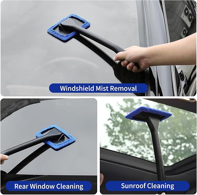 38PcsB Car Detailing Kit, Car Detailing Brush Set, Car Wash Cleaning Kit, Car Detailing Brushes, Professional Car Care Kit for Interior Exterior Wheels, Blue