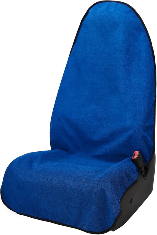 Leader Accessories Towel Car Seat Cover Waterproof Blue for Truck SUV Front Seat Machine Washable - After The Gym, Runs, Swimming, Surfing