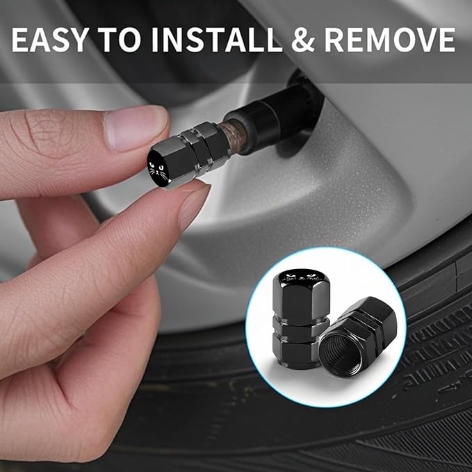 Tire Valve Stem Caps (Cat)
