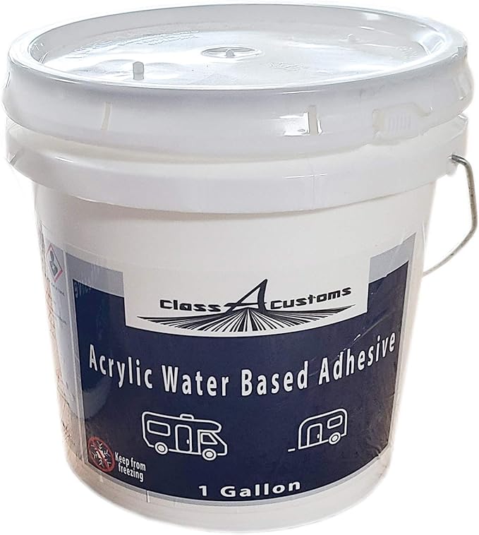 classAcustoms TPO Kit | 8.5ft Wide X 5ft Long | RV Rubber Roof Kit | RV Camper Trailer Rubber Roof Repair