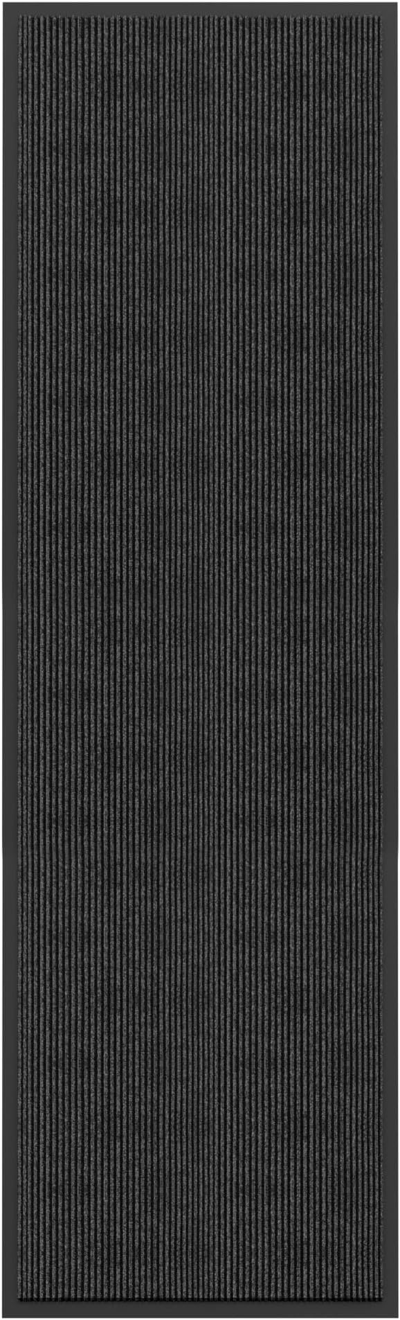 Amyracel Front Door Mat Indoor Outdoor Entrance, 36" x 120" All-Season Waterproof Doormat for Enterway, Heavy Duty Commercial Floor Mat, Fade Resistant, Rubber Back, Low Profile, Easy Clean
