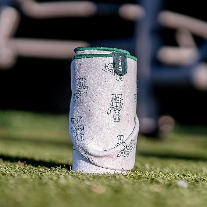 Sprints Athletic Running Towel, Full-Sized, Car Seat Cover - Moisture Wicking (Slow Days Still Count)