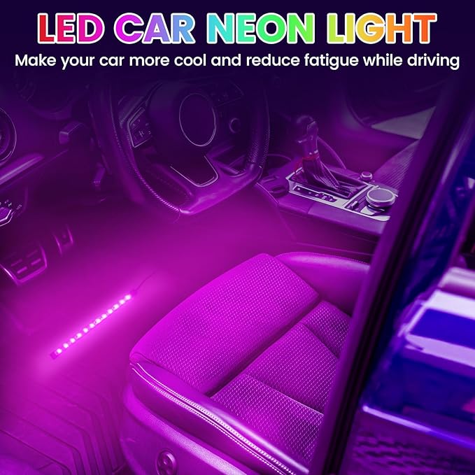 Pink LED Strip Lights 2in1 Light Ambient Light Strip Flexible Color for TV, Home, DIY Interior and Exterior Decoration