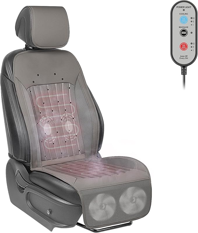 2025 Upgraded Design Comfortable Seat Cover, Universal Seat Cushion for Winter, Fashion Grey