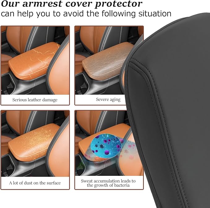 SKTU 2025 Outback Center Console Cover for 2020-2025 Subaru Outback / 2020-2025 Subaru Legacy Armrest Cover Subaru Outback 2025 Accessories 2025 Outback Wilderness Center Console Cushion