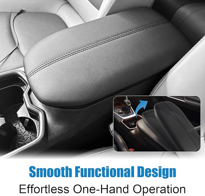 Armrest Cover Center Console Lid for Toyota Rav4 2019-2023, Replace 58920-42010-C0