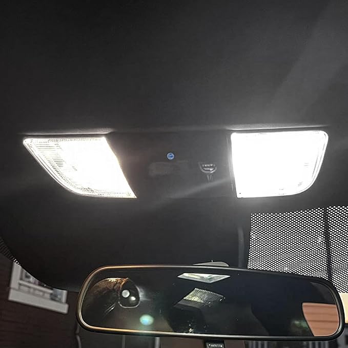 EASY EAGLE LED Interior Car Lights for Honda-Civic-2016-2021: 6 Piece Kit White LED Light Bulbs - Super Bright 6000K + Install Tool